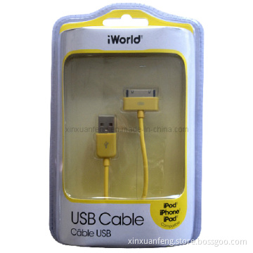 USB Cable with Heat Sealed Double Blister (XF-UC-016)